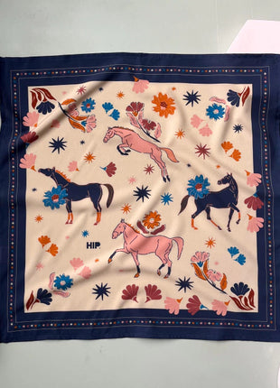 Pañoleta Horses 45x45