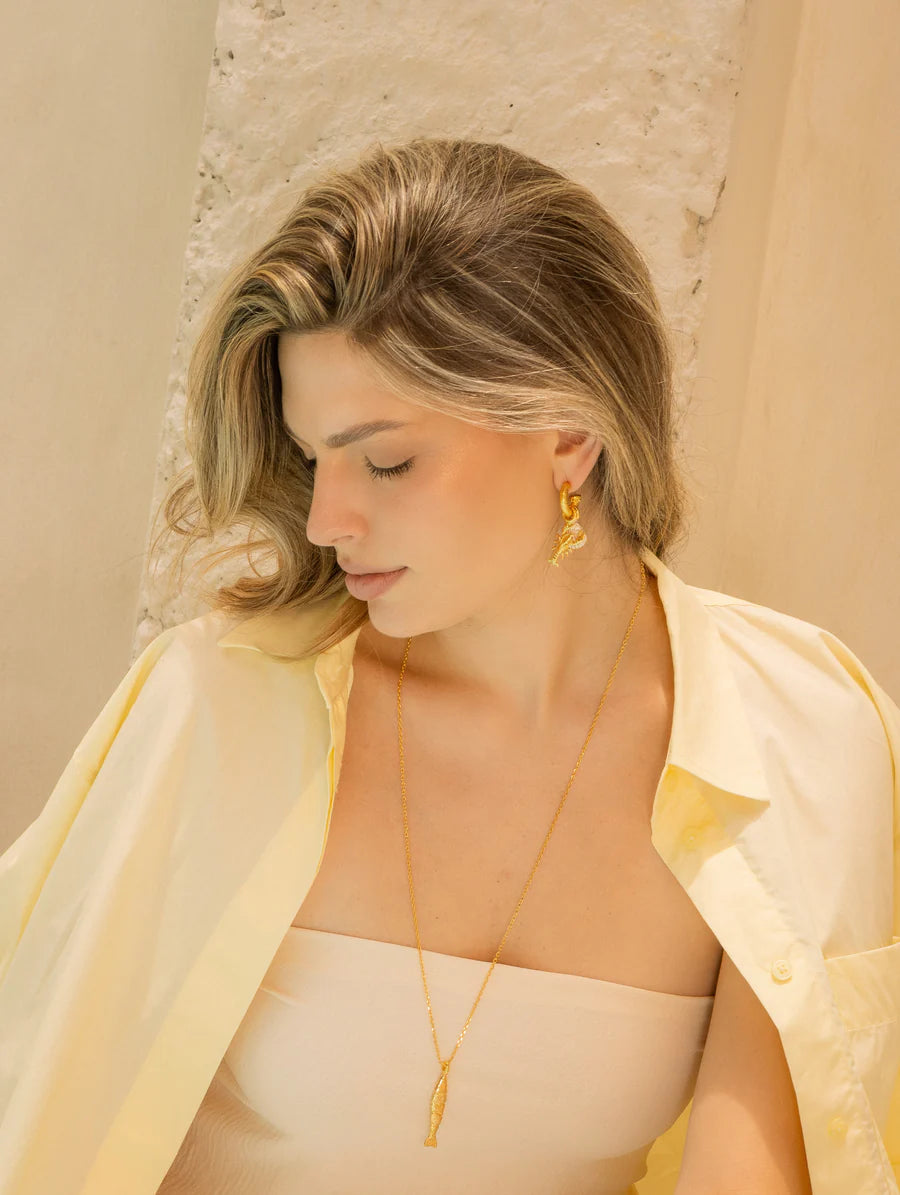 Collar Pez + Aretes