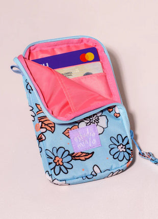 Cell Wallet Sky Blue