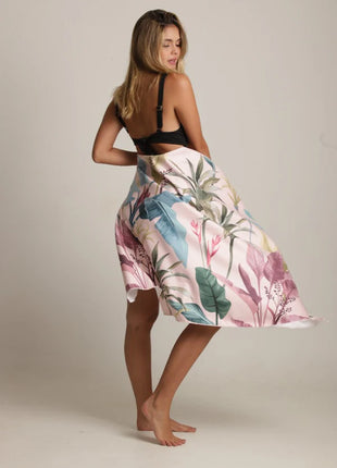 Toalla playera de microfibra Cerezo