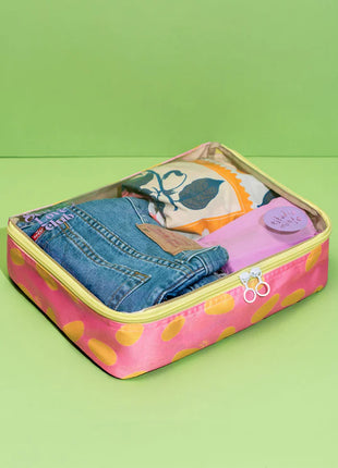 Organizador de ropa grande Bubble Rosa