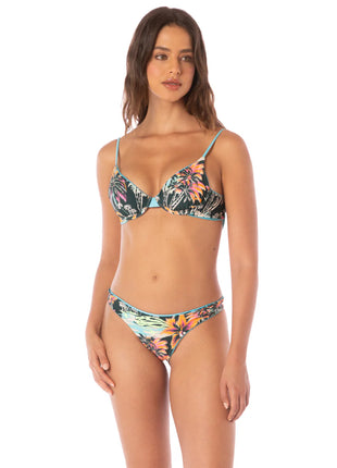 Bikini Sea Blue Dainty Unmolded Underwire