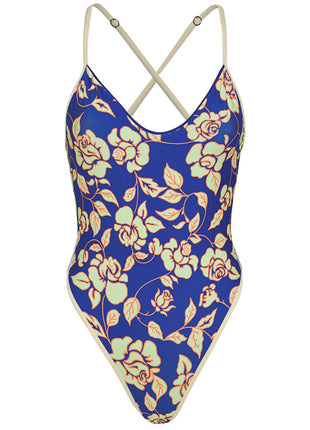 One Piece Cobalt Blue Mae Cheeky Cut Classicc