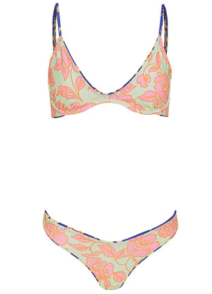 Bikini Cobalt Flora Petit Irene Unmolded Underwire