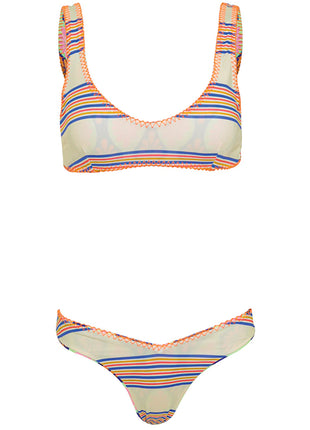 Bikini Stamped Blooms Sunquest Classic Bralette