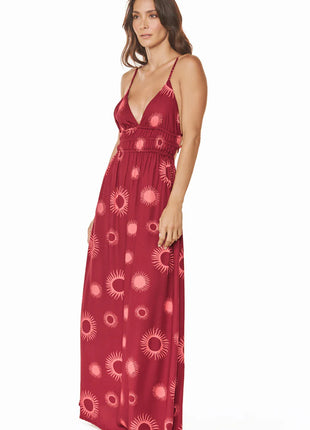 Vestido de Playa Vinotinto Ipanema