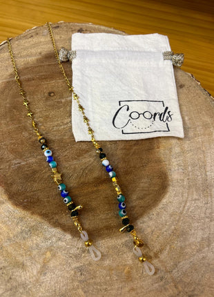 Cuelga Gafas Ojo Turco Blue