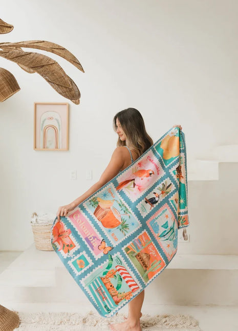 Toalla playera de microfibra Estampas