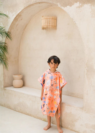 Poncho toalla de Microfibra Gaticos