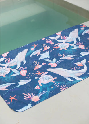 Toalla playera de microfibra Tortugas