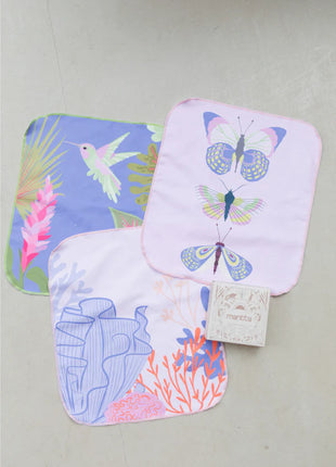 Set de toallas faciales Primavera