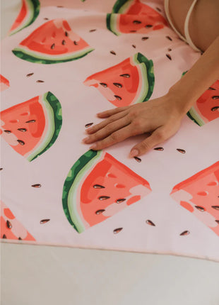 Toalla playera de microfibra Sandías