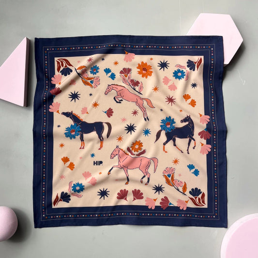 Pañoleta Horses 70x70