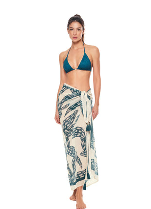 Pareo/Salida de baño Santorini