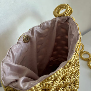 Mochila Abanico Tejida En Hilo de Seda