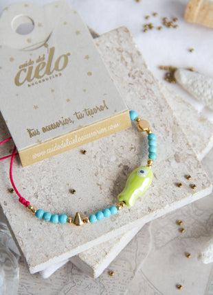 Pulsera Pescadito Verde