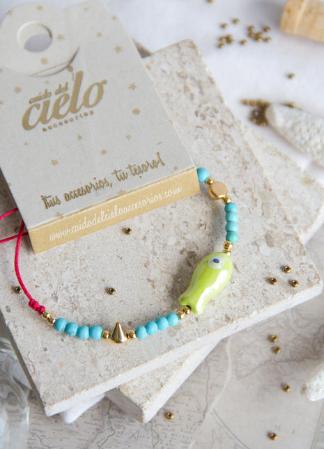 Pulsera Pescadito Verde