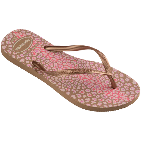 Sandalias Slim Animals Rose