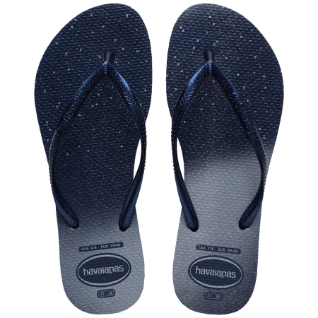 Sandalias Havaianas Slim Gloss Marinho