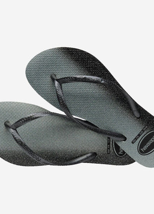 Sandalias Slim Gloss Preto