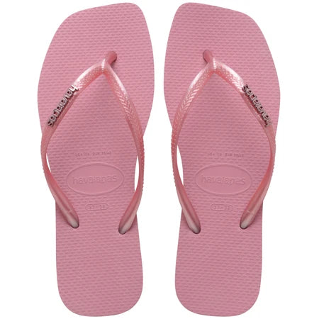 Chanclas Havaianas Slim Square Logo Metallic