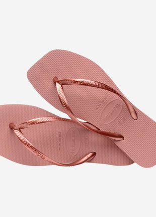 Sandalias Havaianas SL SQ LG MET Rose