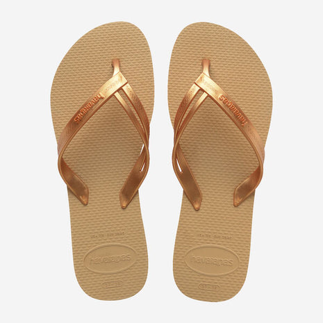 Sandalias Elegance Fc Dourado