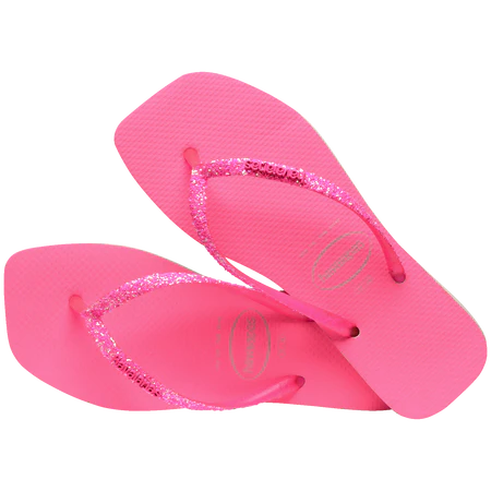 Slim Square Glitter Neon