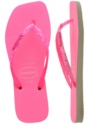 Slim Square Glitter Neon