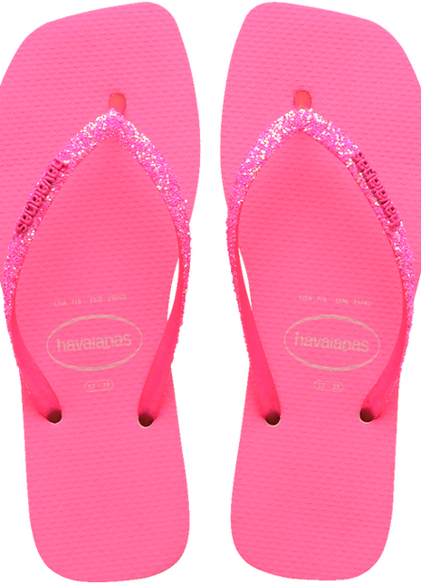 Slim Square Glitter Neon