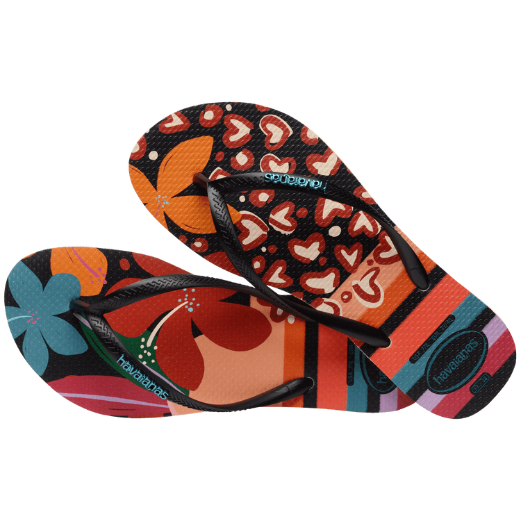 Sandalia Slim Patchwork Bege Palha/Preto