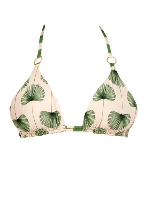 Bikini Triángulo Reversible Abanico