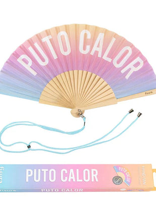 Abanico "Puto calor" degradado
