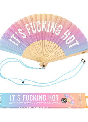 Abanico "It´s Fucking hot"