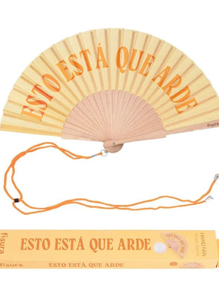 Abanico "Esto esta que arde"