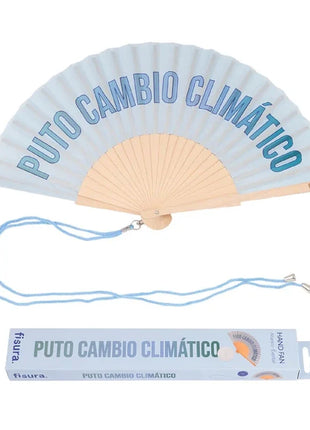 Abanico "Puto Cambio Climatico"
