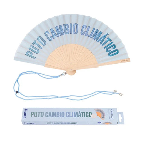 Abanico "Puto Cambio Climatico"