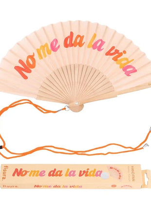 Abanico "No me da la vida"