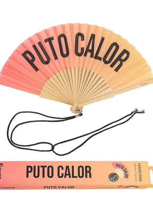 Abanico Puto Calor Degradado Atardecer