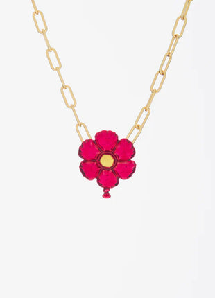 Collar Flor + Aretes By Jose Y Cami