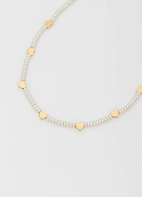Choker Perla Corazón