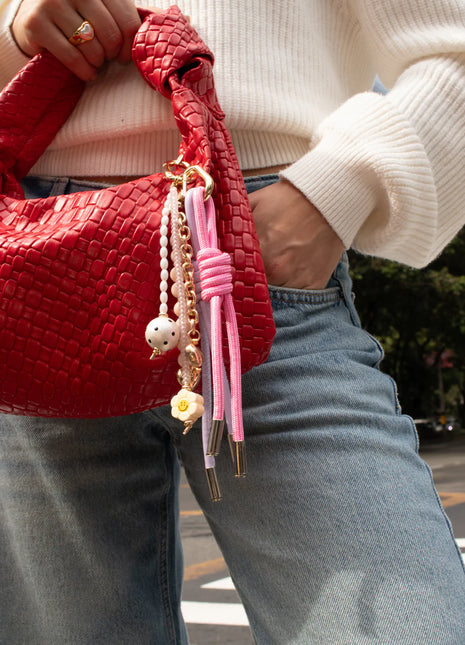 Bag Charm Perla Puntos