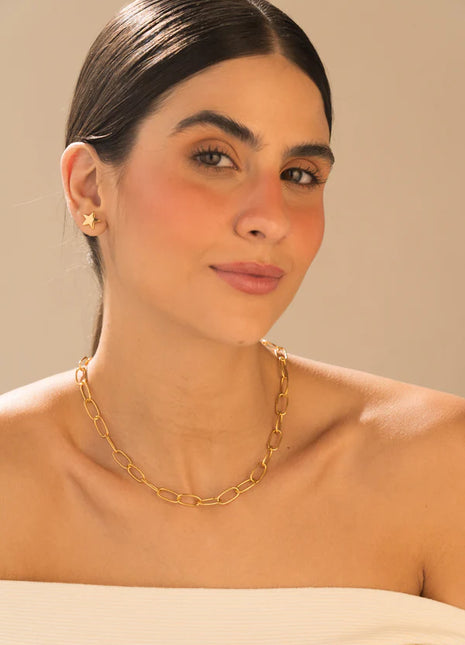 Choker Cadena + Aretes