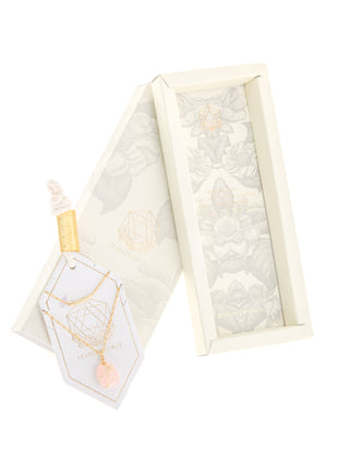 Collar Cuarzo Rosado