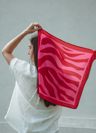 Pañoleta Zebra Pink