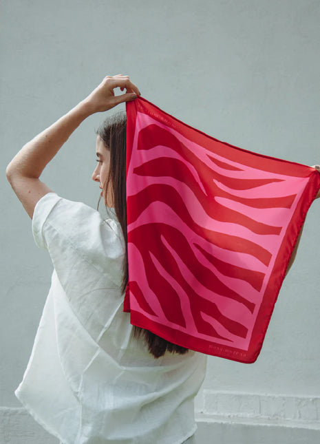 Pañoleta Zebra Pink