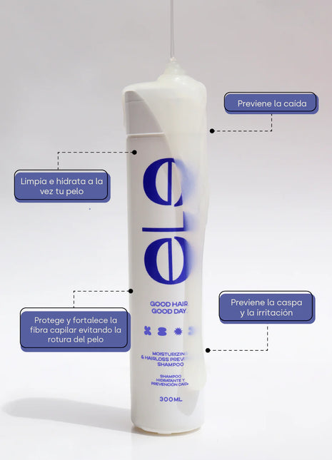 Shampoo Hidratante Y Prevencion Caida