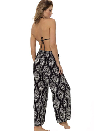 Pantalón Bota Ancha Negro Cleo Colección Soleil