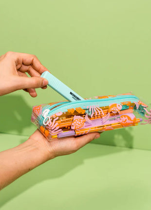 Cartuchera Planchita Fish Orange