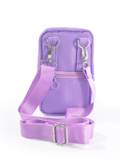 Cell Wallet Crossbody Lila